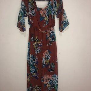 Off the shoulder dress